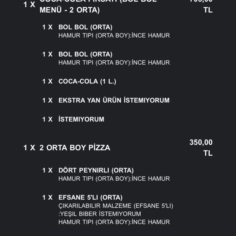 Yemeksepeti'nin Müşteri Hizmetleri Ve Buz Gibi Pizza Sorunu