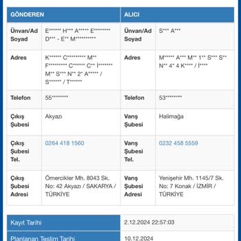 Kayıp Kargo Ve İlgisiz Müşteri Hizmetleri Sorunu