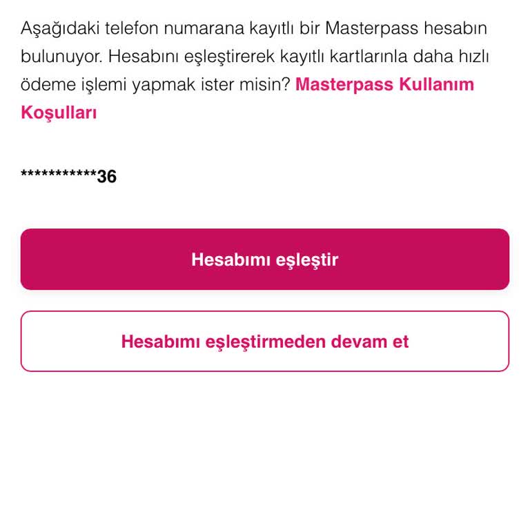 Yemeksepeti'nde Masterpass Ödeme Sorunu