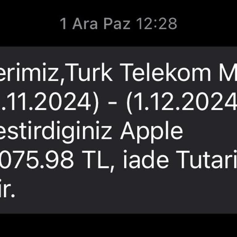 Mobil Faturadan Habersiz Çekim Ve İade Sorunu