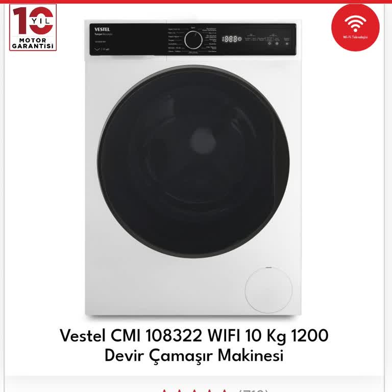 Vestel Çamaşır Makinesi Hayal Kırıklığı