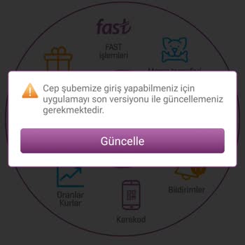 Mobil Bankacılık Güncelleme Sorunu