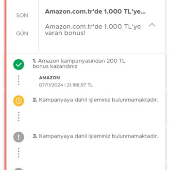 BonusFlaş Kampanya Puanları Kartıma Yüklenmedi