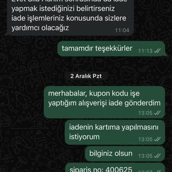 Geciken İade Ve Kupon Sorunu
