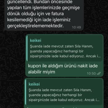 Geciken İade Ve Kupon Sorunu