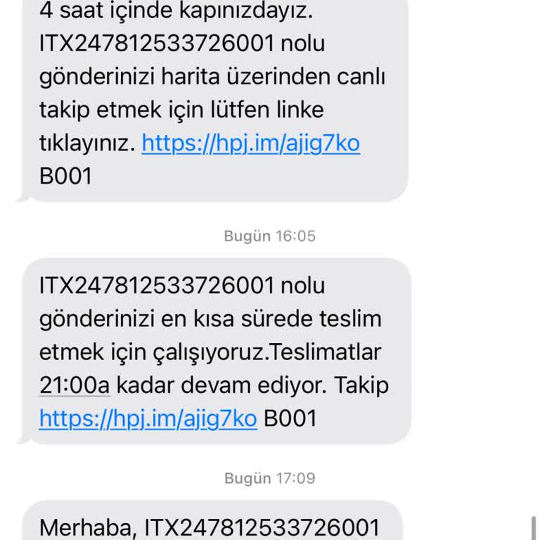 Teslim Edilmeyen Kargo İçin Yanıltıcı Teslimat Bildirimi