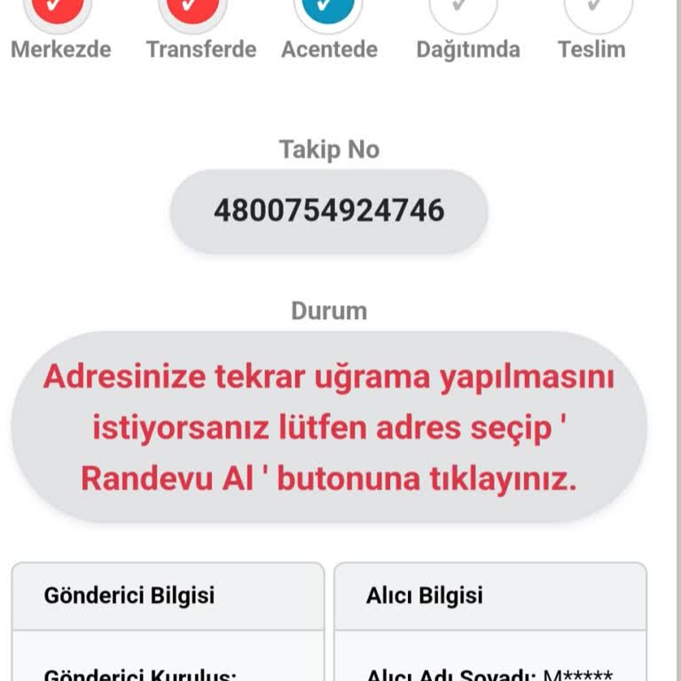 Teslim Edilemeyen Banka Kartı Sorunu