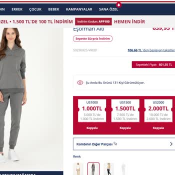 U. S. Polo Assn. Web Sitesindeki Ürün Bilgileri Yanıltıcı