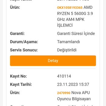 Yetersiz Servis Ve Bozuk Ürün Sorunu