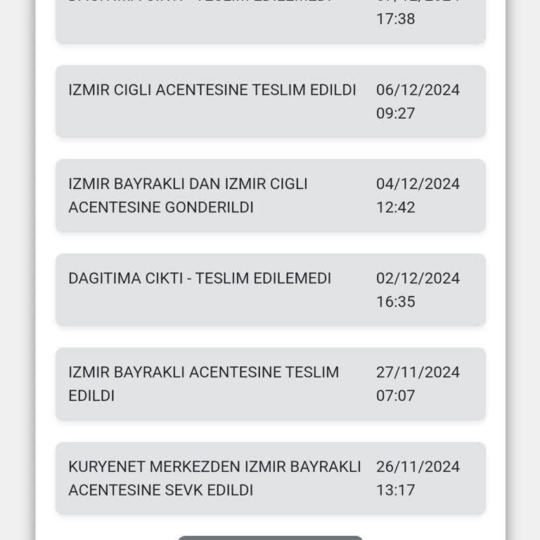 Kuryenet Teslimat Sorunlarıyla Mağduriyet Yaşıyorum