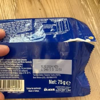 Taze Görünen Çikolata Bozuk Çıktı