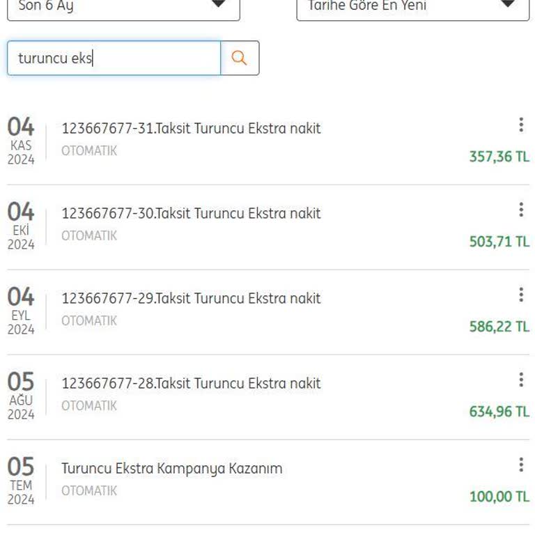 Turuncu Ekstra Programı Değişikliği Mağduriyeti