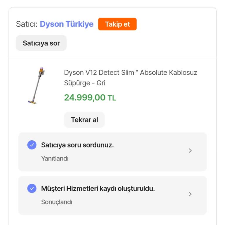 Dyson Kargo Krizi Ve Müşteri Hizmetleri Sorunu!