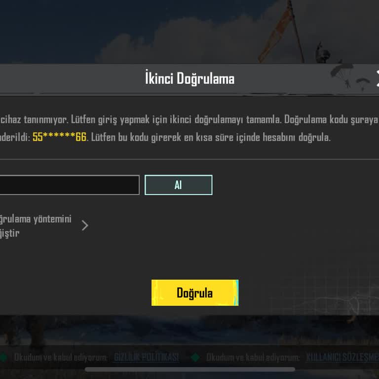 Vodafone Hattı Üzerinden Hesap Erişim Sorunu