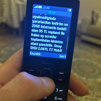 Yanlış Tarife Aktivasyonu Sorunu