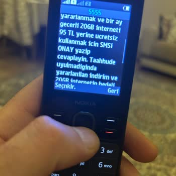 Yanlış Tarife Aktivasyonu Sorunu