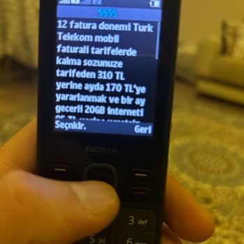 Yanlış Tarife Aktivasyonu Sorunu