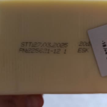 Marketten Alınan Peynirde Yabancı Cisim Bulundu