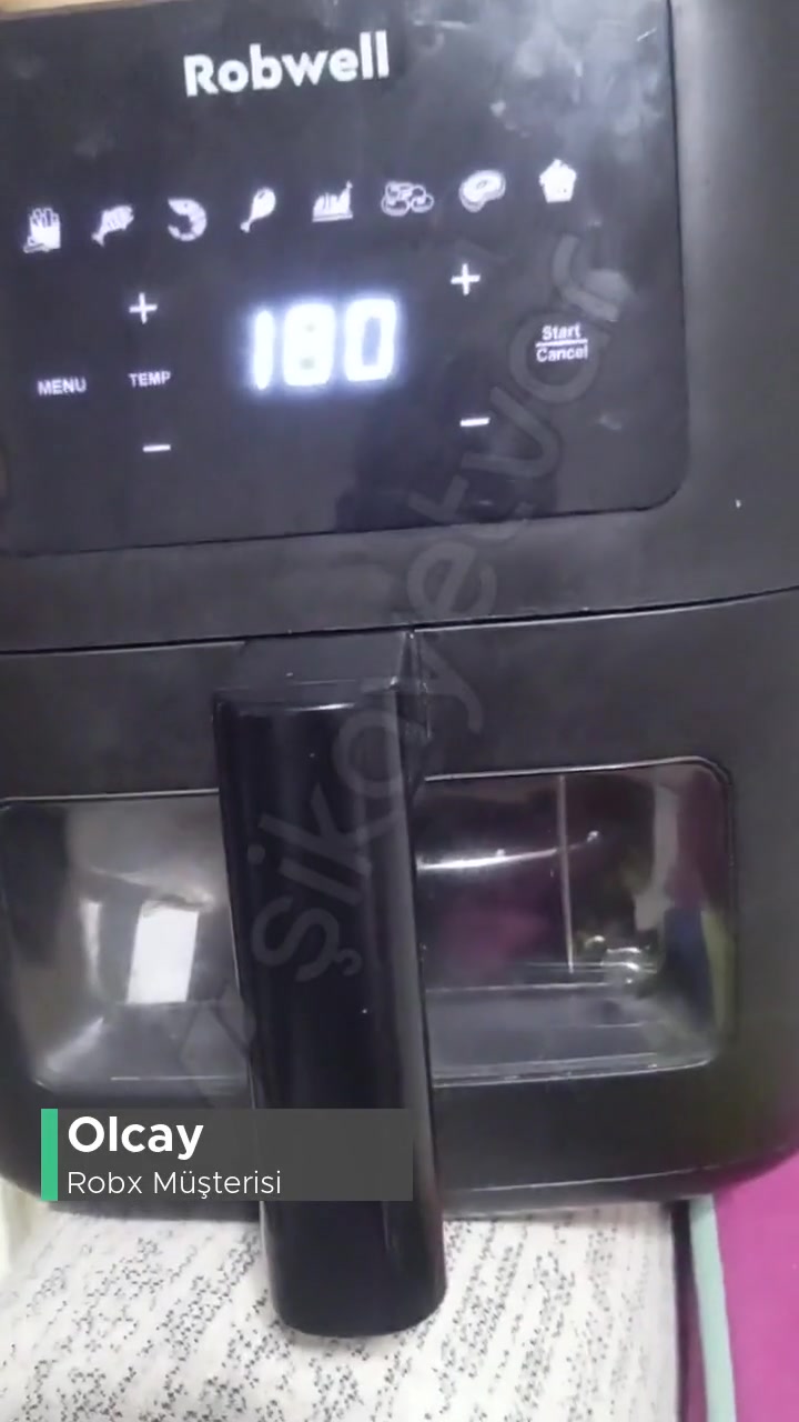 Robx Airfry İki Kere Kullandım Bozuldu! videonun kapak resmi