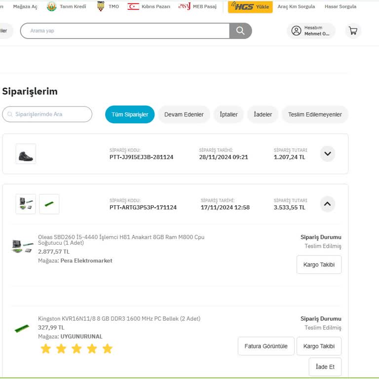 Yanlış Ürün Gönderimi Ve İletişim Sorunu