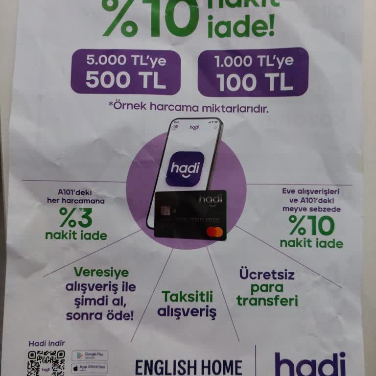 A101 Yanıltıcı Hadi Kart Kampanyası Ve Eksik Bilgilendirme