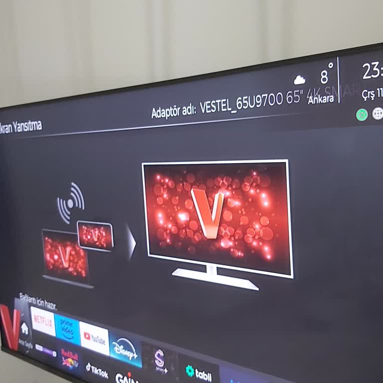Vestel Smart TV'de Kaybolan Uygulama Şoku