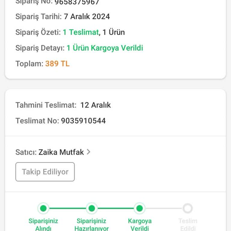 Trendyol Alışverişlerinde Kargo Sorunları Ve Yetersiz Müşteri Desteği