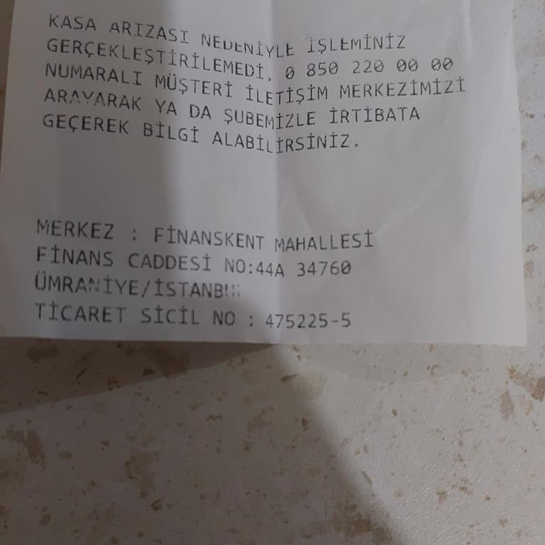 ATM Arızası Nedeniyle Para Çekememe Ve Mağduriyet
