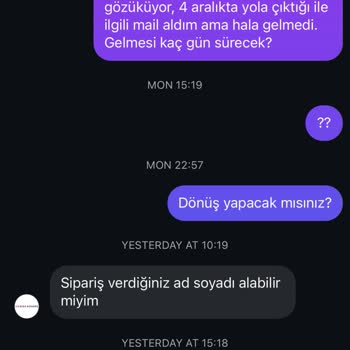 Kayıp Kargo Ve İletişimsizlik Mağduriyeti