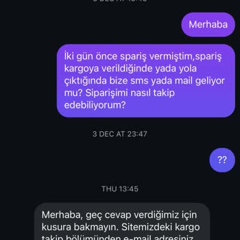 Kayıp Kargo Ve İletişimsizlik Mağduriyeti