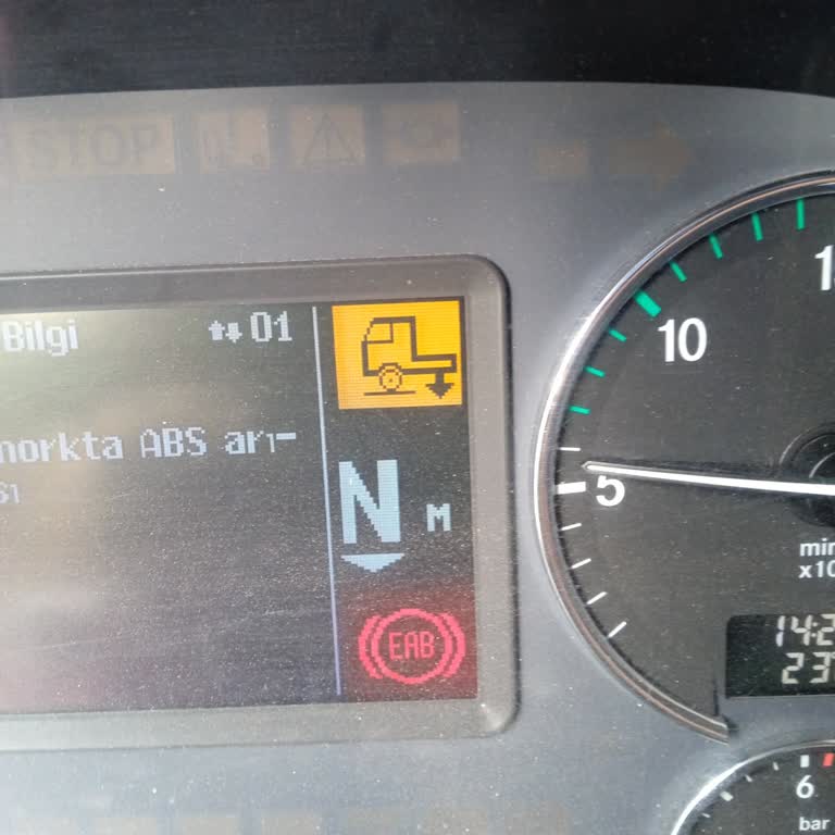 Actros Araçta Vites Ve Gaz Problemi