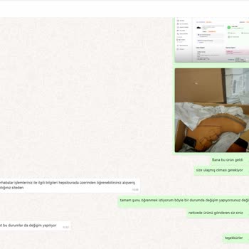 Yanlış Ürün Gönderimi Ve Değişim Sürecinde Yaşanan Mağduriyet