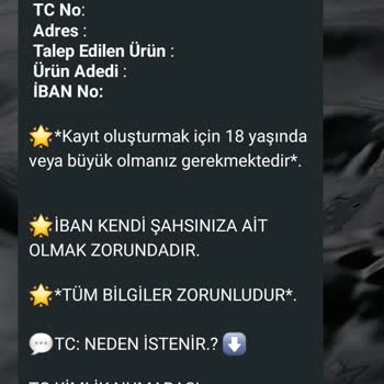 Kişisel Bilgilerimin İzinsiz Kullanımına Karşı Uyarı
