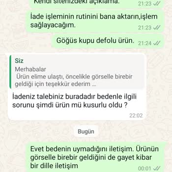 Yanlış Beden Ve İade Sorunlarıyla Mücadele