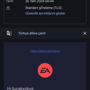 Hesabım Çalındı, EA İle İletişim Kuramıyorum