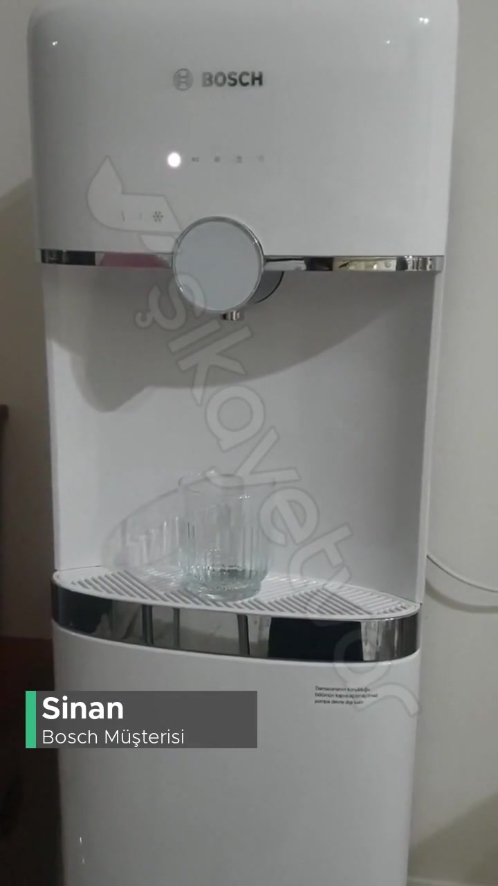 Bosch Su Sebili Motor Arızası! videonun kapak resmi