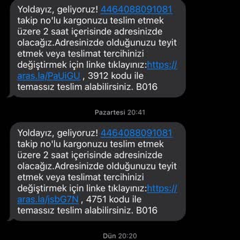 Aras Kargo'nun Yanıltıcı Mesajları Ve Teslimat Sorunu