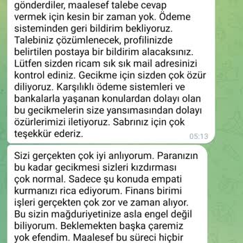 Pinco'da Para Transferi Sorunu Ve Müşteri Hizmetleri İlgisizliği