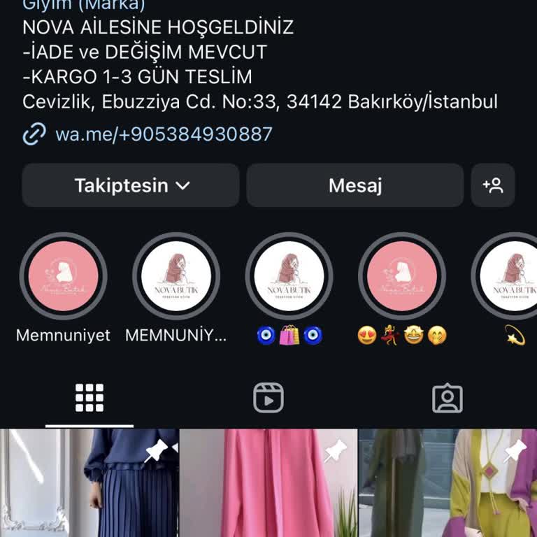 Nova Butik: Sahte Adres Ve İletişim Sorunları
