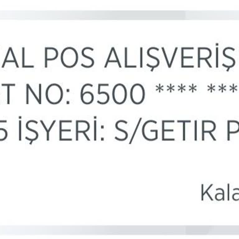 Getir'de İptal Edilen Siparişin İadesi Sorunu