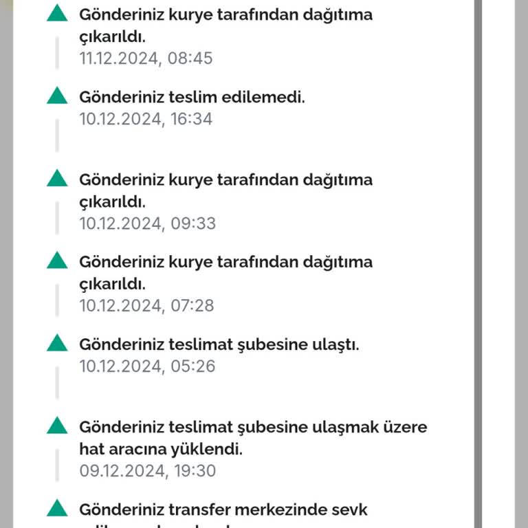 Teslim Edilemeyen Siparişin Peşinde