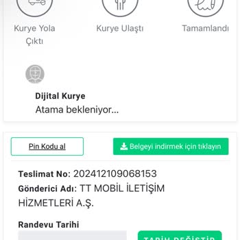 Türk Telekom'un Sözünde Durmayan Kurye Hizmeti