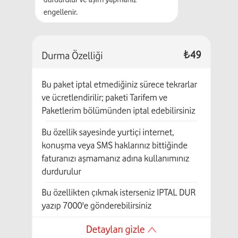 Vodafone'dan Haksız Ek Ücret Talebi