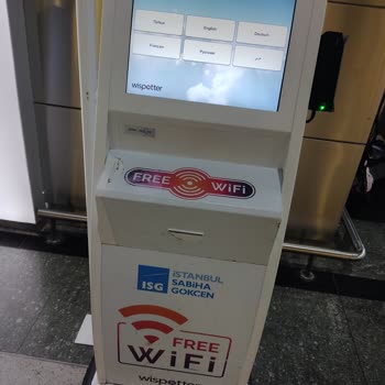 Sabiha Gökçen Havalimanı'nda Wi-Fi Sorunları