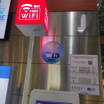 Sabiha Gökçen Havalimanı'nda Wi-Fi Sorunları