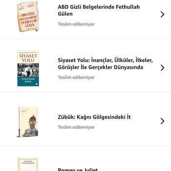 Amazon Ne Para İadesi Aldım Ne De Kitaplarım Yollandı!
