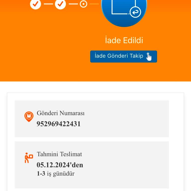 Hepsi Moda İade Paramı Gönderin!