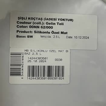 Boyada Renk Fiyaskosu: Beklenen Gri, Gelen Mavi Lila