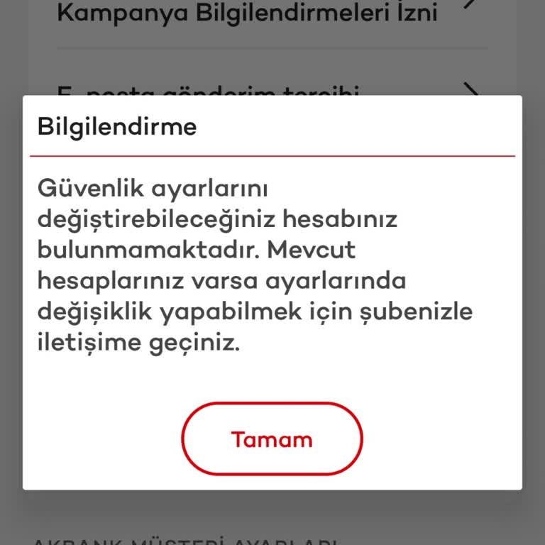 Görünürlük Ayarı Sorunu: Şubeye Gitmeden Çözüm İstiyorum