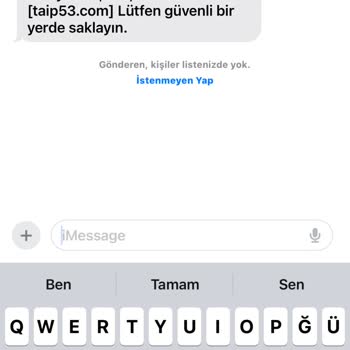 Beklenmedik Borç Mesajları Hakkında Endişe